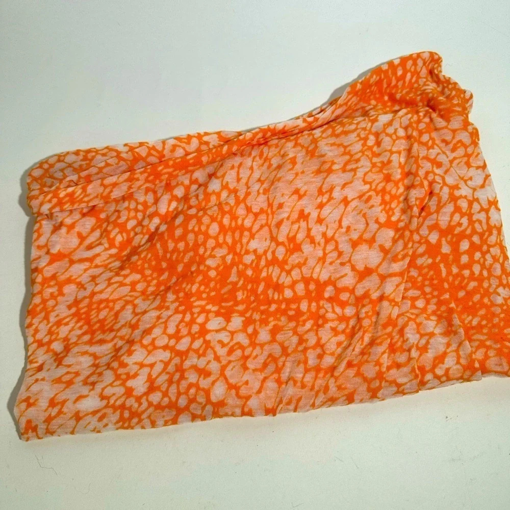 Gap Orange Infinity Scarf
